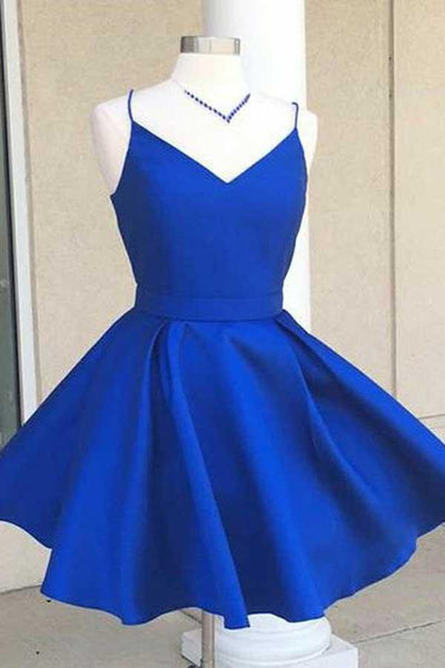 Blue Homecoming Dresses, Short Prom ...